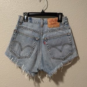Vintage Levi’s Denim Shorts - 517 Levi Jean Shorts